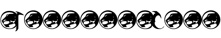 ThunderCaps font preview