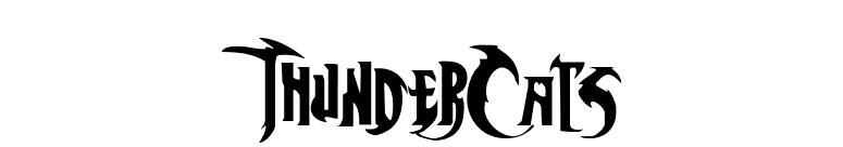 ThunderCats font preview