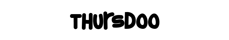 Thursdoo font preview