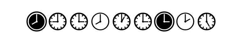 TictacOne font preview