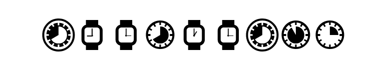 TictacTwo font preview