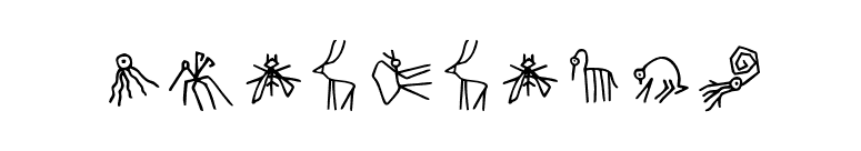 Tierfreund font preview