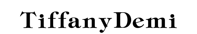 TiffanyDemi font preview
