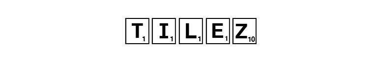 Tilez font preview