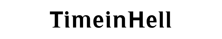 TimeinHell font preview