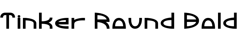 Tinker Round Bold font preview