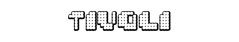 Tivoli font preview