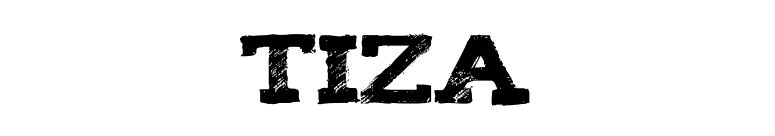Tiza font preview