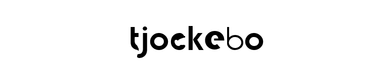 tjockebo font preview