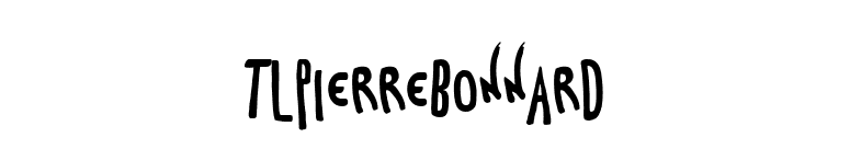TLPierreBonnard font preview