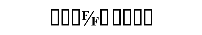 TmsFB Bold font preview