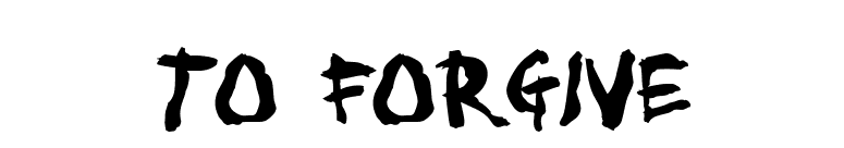 To forgive font preview