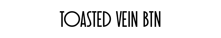 Toasted Vein BTN font preview
