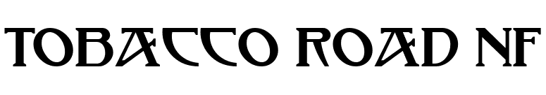 Tobacco Road NF font preview