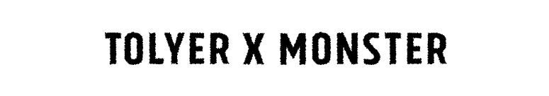 Tolyer X Monster font preview