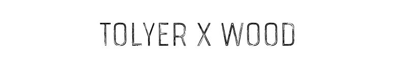 Tolyer X Wood font preview
