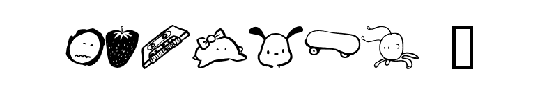Tombats 7 font preview