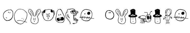 Tombats Smilies font preview