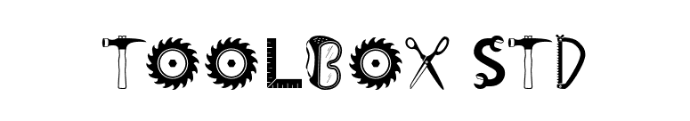 Toolbox Std font preview