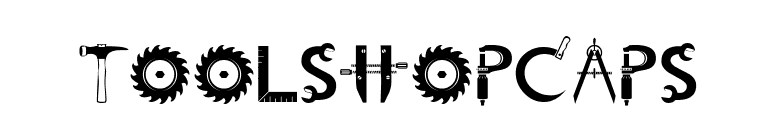 ToolShopCaps font preview