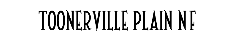 Toonerville Plain NF font preview