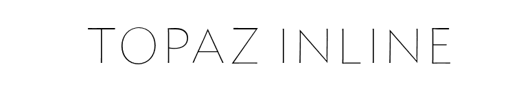 Topaz Inline font preview