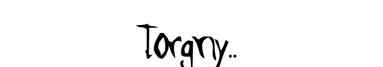 Torgny.. font preview