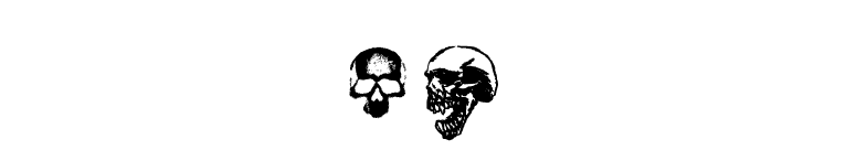 TotenKopf font preview