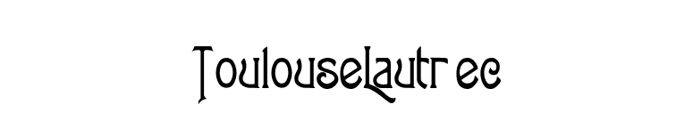 ToulouseLautrec font preview