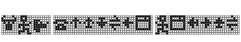 TPF Display Symbol font preview