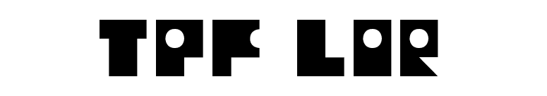 TPF Lor font preview
