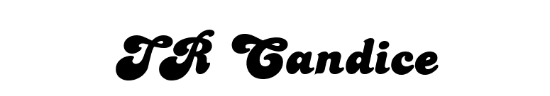 TR Candice font preview