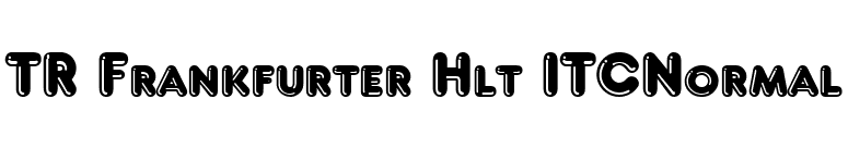 TR Frankfurter Hlt ITCNormal font preview