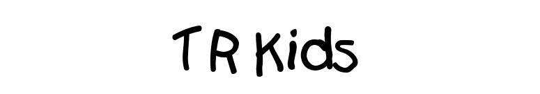 TR Kids font preview