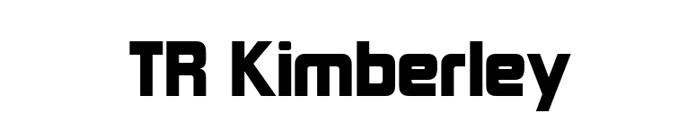 TR Kimberley font preview