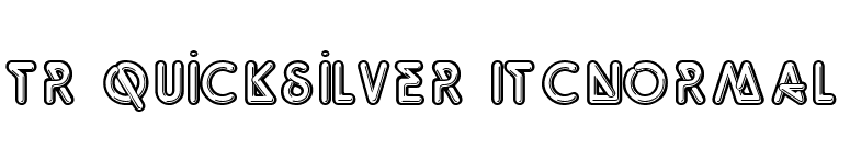 TR Quicksilver ITCNormal font preview