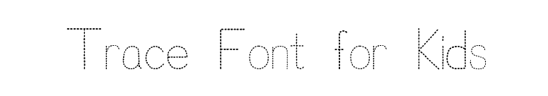 fontsmarket-download-trace-font-for-kids-font-for-free