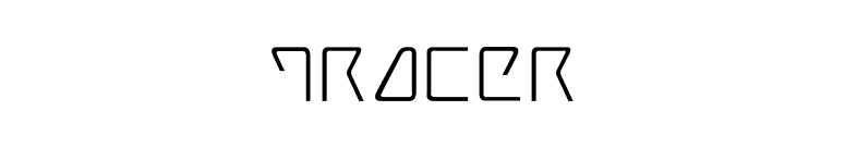Tracer font preview