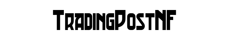 TradingPostNF font preview