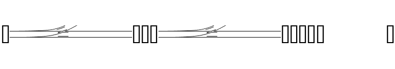 TrainTracksDemo font preview