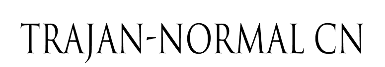 Trajan-Normal Cn font preview