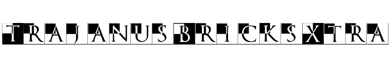 TrajanusBricksXtra font preview