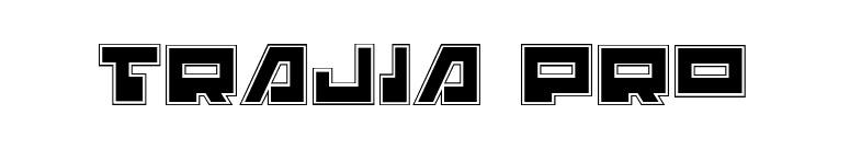 Trajia Pro font preview