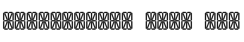 Transponder Grid AOE font preview