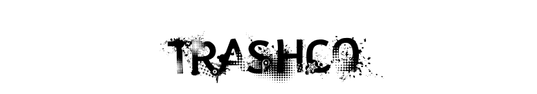 trashco font preview