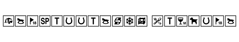 TravellersPi Regular font preview
