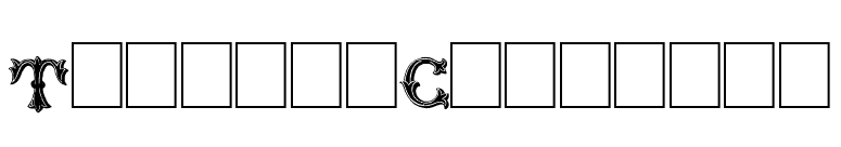 TrefoilCapitals font preview