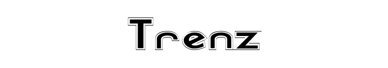 Trenz font preview