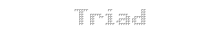 Triad font preview