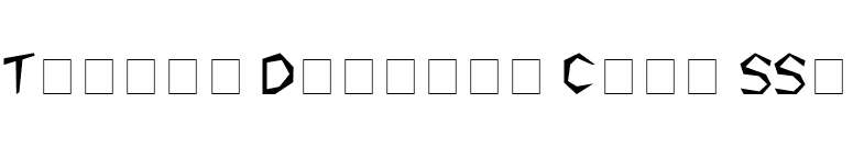 Tribal Display Caps SSi font preview